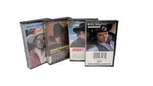 Paycheck, Cash, Straight, & Gilley '80s Country Music Audio Cassette 4 Tape Lot - Picture 1 of 2