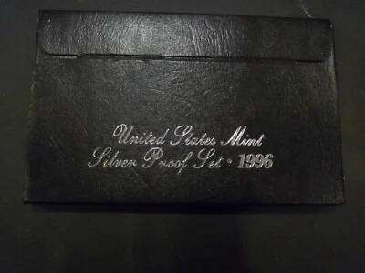 1996-S  Silver Proof Set/ Mint Box & COA - Image 1 of 4