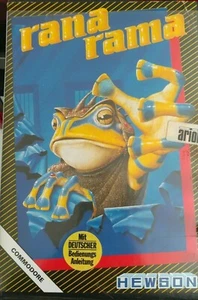 Rana Rama (Hewson 1988) Commodore C64 (Disk, Manual, Box) works - Picture 1 of 4
