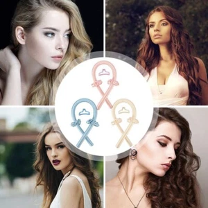 Heatless Lockenstab Stirnband | Haar Scrunchies | Haarspange - Bild 1 von 9