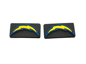 Los Angeles Chargers NFL Football Team Shoe Charms - Set Of 2 Clog Sports - Picture 1 of 4