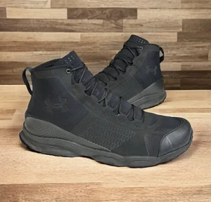 Stivali Under Armour UA SpeedFit Hike Mid tripli neri #1257447-001 taglia 12,5 - Foto 1 di 15
