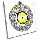 The Stone Roses Adored Record Vinyl Lyrics Song Canvas Wall Art Picture Print