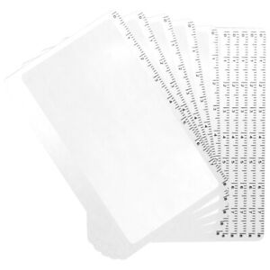 10pcs Magnet Paper Sheets for Reading Magnifier Bookmarks
