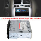 5014BT 1Din Car Bluetooth DVD CD Player Remote Control MP3 FM Audio Radio 60WX4