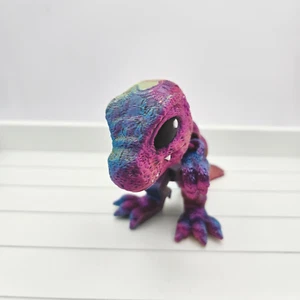 3D Printed Tiny T-Rex -Fully Articulated Dinosaur, Flexi Dinosaur Gift - Picture 1 of 9
