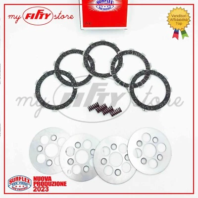 Frizione completa RACING 10 tacche SURFLEX Minarelli P4 P6 Testi OEMMECI SU15