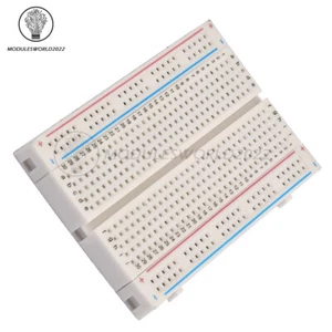 5PCS Mini Breadboard Universale Senza Saldatura 400 Contatti Tie-point Disponibili - Foto 1 di 12