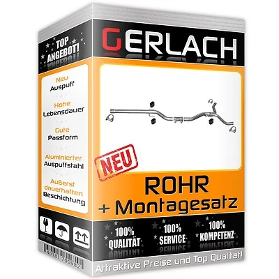 Pot d'échappement pour Opel Vectra C 2.0i 16V également GTS à partir de 2003 ... - Photo 1/2