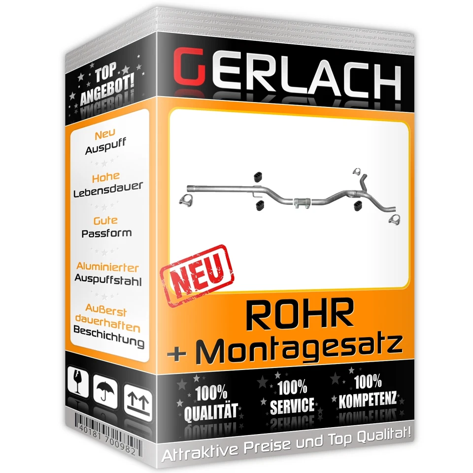 Pot d'échappement pour Opel Vectra C 2.0i 16V également GTS à partir de 2003 ... - Photo 1/2