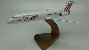 Boeing 717-200 Volotea Airlines B727 Aircraft Wood Model Replica Free Shipping - Picture 1 of 1