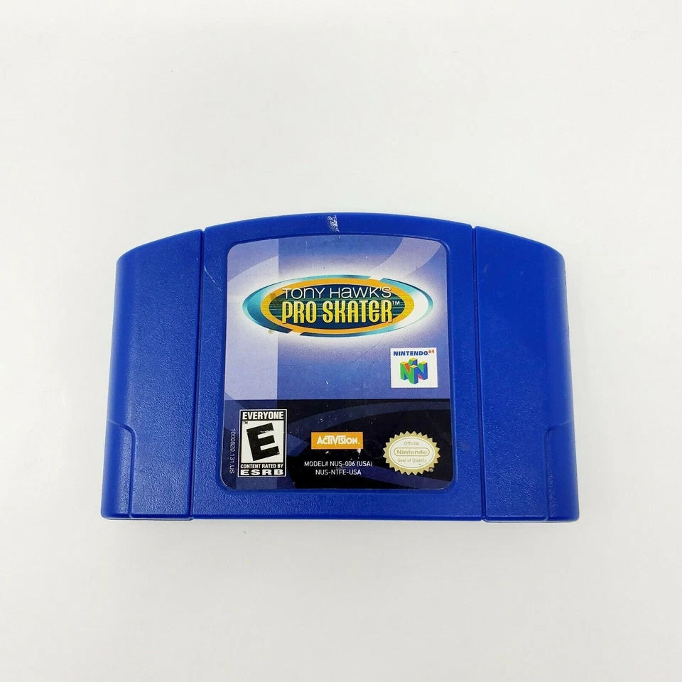 Tony Hawk's Pro Skater (N64, 1999)