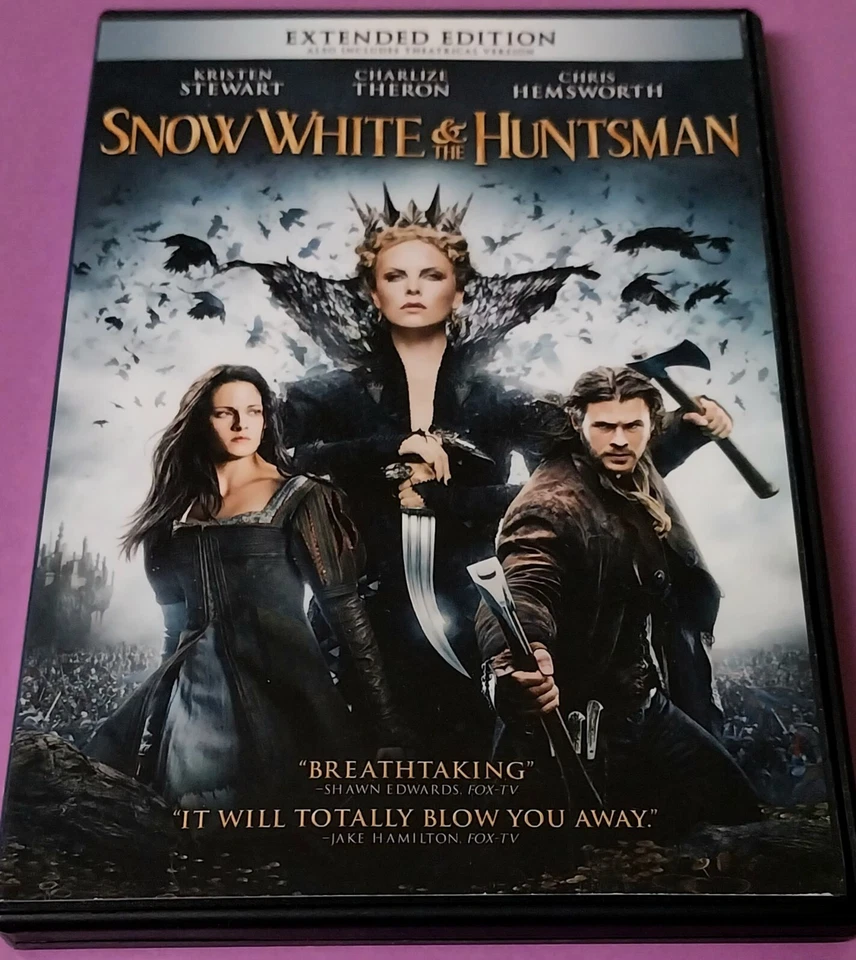 Snow White and the Huntsman DVD (Extended Edition) Kirsten Stewart VERY GOOD! - Image 1 of 1
