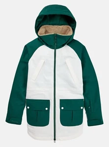 Nueva Chaqueta Burton Prowess 2023 para Mujer Jardín Botánico/Blanca Fuerte - Imagen 1 de 3