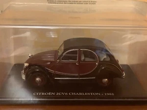 CITROEN 2CV6 Charleston 1982 1:24 Auto Vintage Europe Collection NUOVO - Foto 1 di 1