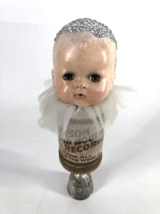 OOAK oggetti trovati assemblaggio bambola antica vintage arte LAWN WALKER - Foto 1 di 7