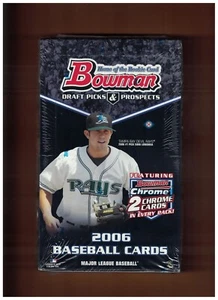 2006 BOWMAN BASEBALL FACTORY SEALED HOBBY BOX 24/7 CT Longoria & Sandoval - Picture 1 of 2