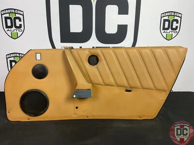 Porsche 911 Carrera 1987-1989 panel de puerta derecho cuero cachemir beige 124937 Foto 1 de 4