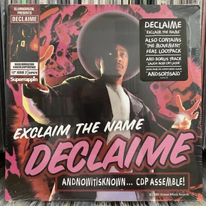 DECLAIME - EXCLAIM THE NAME / THE MOVEMENT (12") 2001  RARE!!  LOOTPACK + MADLIB - Picture 1 of 2