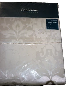 Sanderson Exclusive Double Duvet Cover Luxury Jacquard 200 X 200 CM Vintage 2005 - Picture 1 of 5