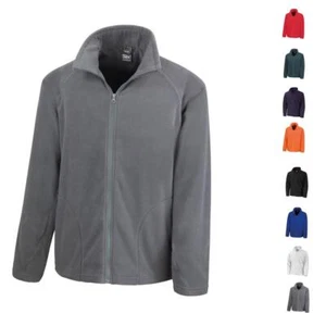 Chaqueta de lana para exteriores Result Core lisa con cremallera completa, ropa exterior para hombre dama - Imagen 1 de 18