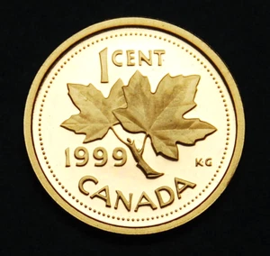 1999 1¢ PP Münze aus dem Proof Set - einwandfrei - Bild 1 von 2