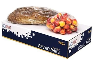 Packung mit 700 durchsichtigen Brotbeuteln für hausgemachte Perlen mit Zwickel 8" x 4" x 20" Zoll... - Bild 1 von 5