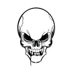 Skull Scary Terror Death Car Vinyl Sticker - Select Size