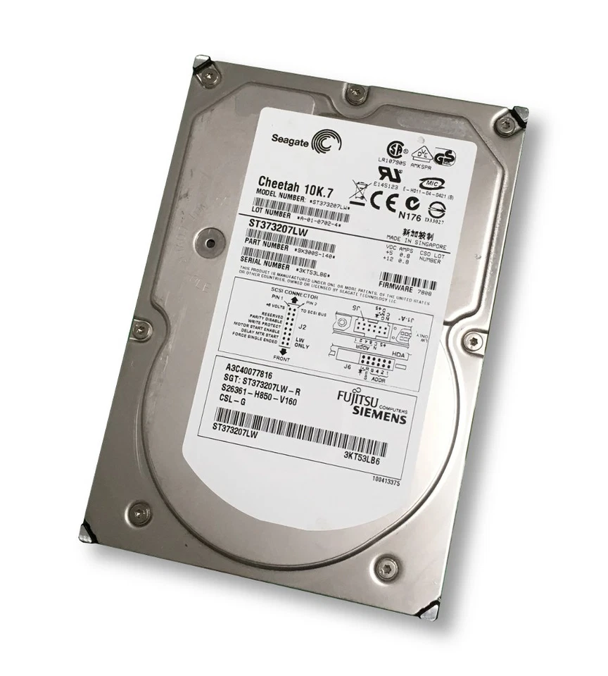 FUJITSU S26361-H850-V160 Sgt : ST373207LW A3C40077816 73 GB - Image 1 of 1