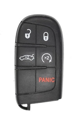 Llavero inteligente OEM Dodge 68394195AA M3N-40821302 con 5 botones Foto 1 de 4