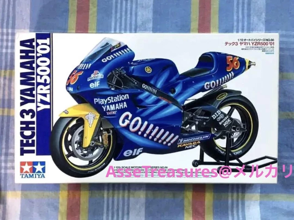 Tamiya 1/12 Tech3 Yamaha Yzr500 2001 Kit Modelo Moto Plástico Hobby Montaje Foto 1 de 4