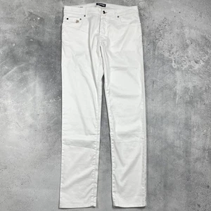 Pantalones de mezclilla Vilebrequin Gambetta calce regular blancos talla 34 - Imagen 1 de 24