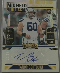 TANOR BORTOLINI RC 2024 PANINI CONTENDERS BIGLIETTO CENTROCAMPO ROOKIE AUTO SP 20/50 - Foto 1 di 1