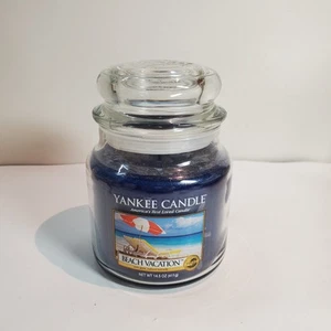 Yankee Candle "Beach Vacation" Medium Jar 14,5oz Retired  - Bild 1 von 3