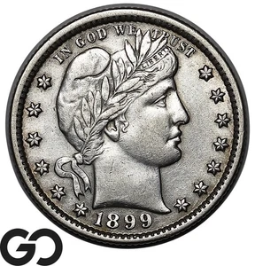 1899 Barber Quarter - Picture 1 of 3