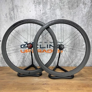 Mint! Campagnolo Bora Ultra WTO Black Chrome SR13 Edition Wheelset 700c 1345g - Picture 1 of 8