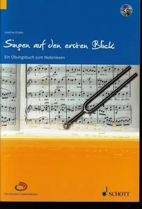 Singen auf den ersten Blick : ein Übungsbuch zum Notenlesen. Martin Sturm. Deuts - Imagen 1 de 1