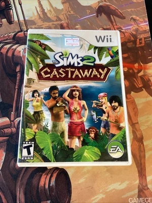 The Sims 2: Castaway (Nintendo Wii, 2007) CIB - Image 1 of 3
