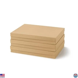 Soul & Lane Juego de 3 Cajas de Almacenamiento de Documentos Apilables - 13.2"x9.8"x1.8" Kraft - Imagen 1 de 7