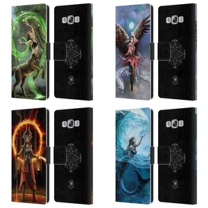 OFFICIAL ANNE STOKES FEMALE ELEMENTALS LEATHER BOOK CASE FOR SAMSUNG PHONES 3 - Picture 1 of 10