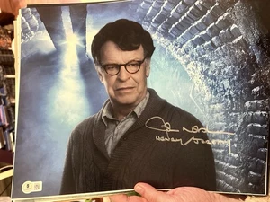 Beckett geprüft signed Foto 11x14 John Noble Herr der Ringe Fransen - Bild 1 von 1
