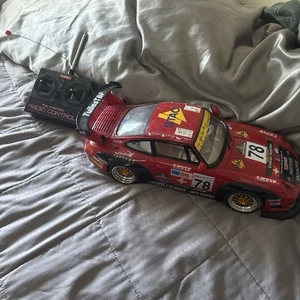 Morigang GP Electric R/C Car Porsche 911 GT2 Red 27MHz 1:10 RTR Read Description - Picture 1 of 1