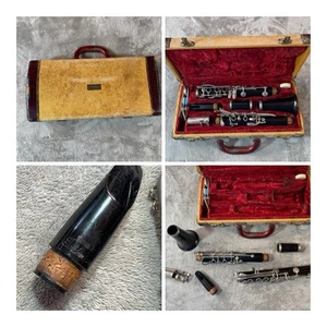 Vintage Made In USA Bundy Selmer Clarinet In Original Case ( For Restoration ) - Picture 1 of 12