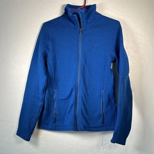 Patagonia Women’s Better Sweater Size Medium Blue Ribbed - Picture 1 of 9