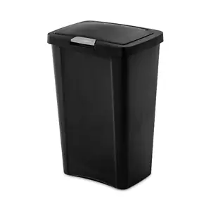 13 Gallon Touchtop Wastebasket W/ Lid, Opens with Touch, Trash Can for the Kitch - Picture 1 of 9