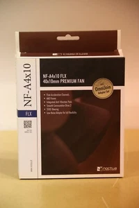 Noctua NF-A4x10 FLX, Premium Quiet Fan, 3-Pin (40x10mm, Brown) - Picture 1 of 2