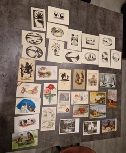 Sammlung Postkarten, 34 alte/antik Postkarten Ansichtkarten, RAR - Bild 1 von 24