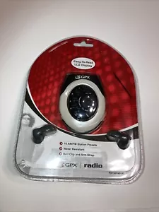 Radio GPX Digital Tune AM/FM Stereo Radio Resistente all'acqua RDT4004BLK - Nuovo - Foto 1 di 6