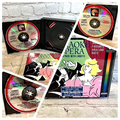 Karaoke Opera 2 CD Packung Mit 47-page Libretto Sing Along Mit Full Orchestra - Bild 1 von 4