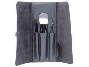 YSL YVES SAINT LAURENT BEAUTE LEDERUMWICKELT 3-TEILIGES MAKE-UP PINSEL SET - Bild 1 von 3